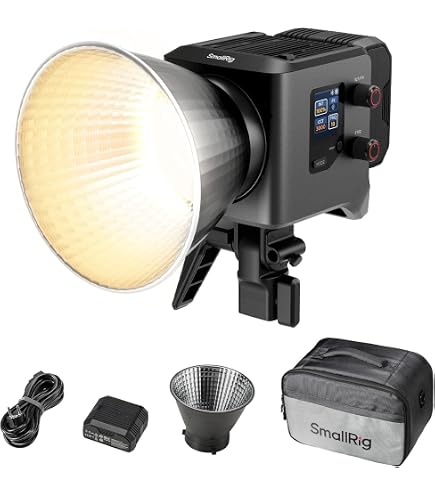 Amazon | SmallRig RC 220D 220W LED ビデオライト 98700 ルクス @ 3.3